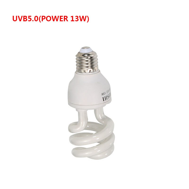 Pet UVB 5,0 10,0 reptil de alta potencia bombilla de la lámpara de calor calcio bulbo de lámpara de la tortuga serpiente, lagarto Lguanas crecimiento: 13W 5.0