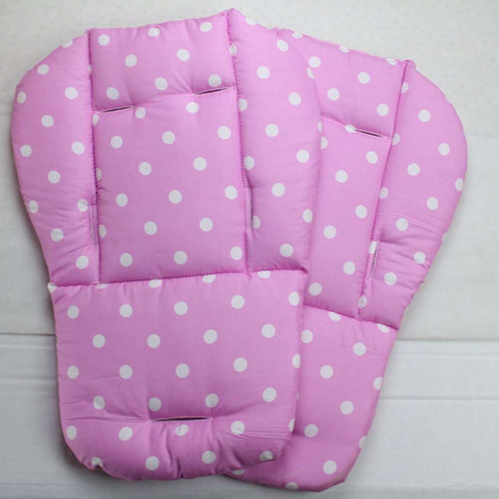 Universal Waterproof Baby Stroller Cushion Pad Dot Pattern Liner Padding Liner Pad Double Side Baby Support Pram Padding Liner