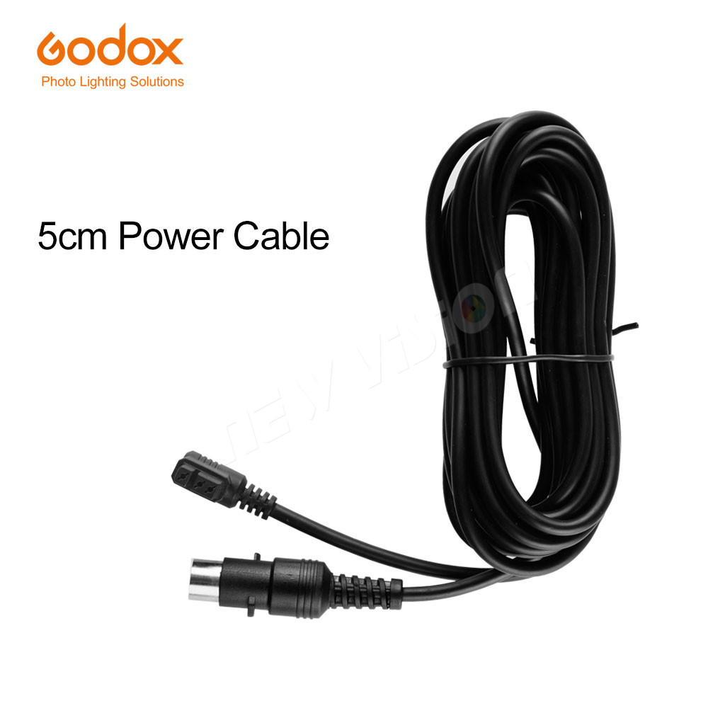 Godox 5M Lengte Extension Power Cable Cord AD-S14 Voor Witstro AD180 AD360 AD360II Flash Speedlite