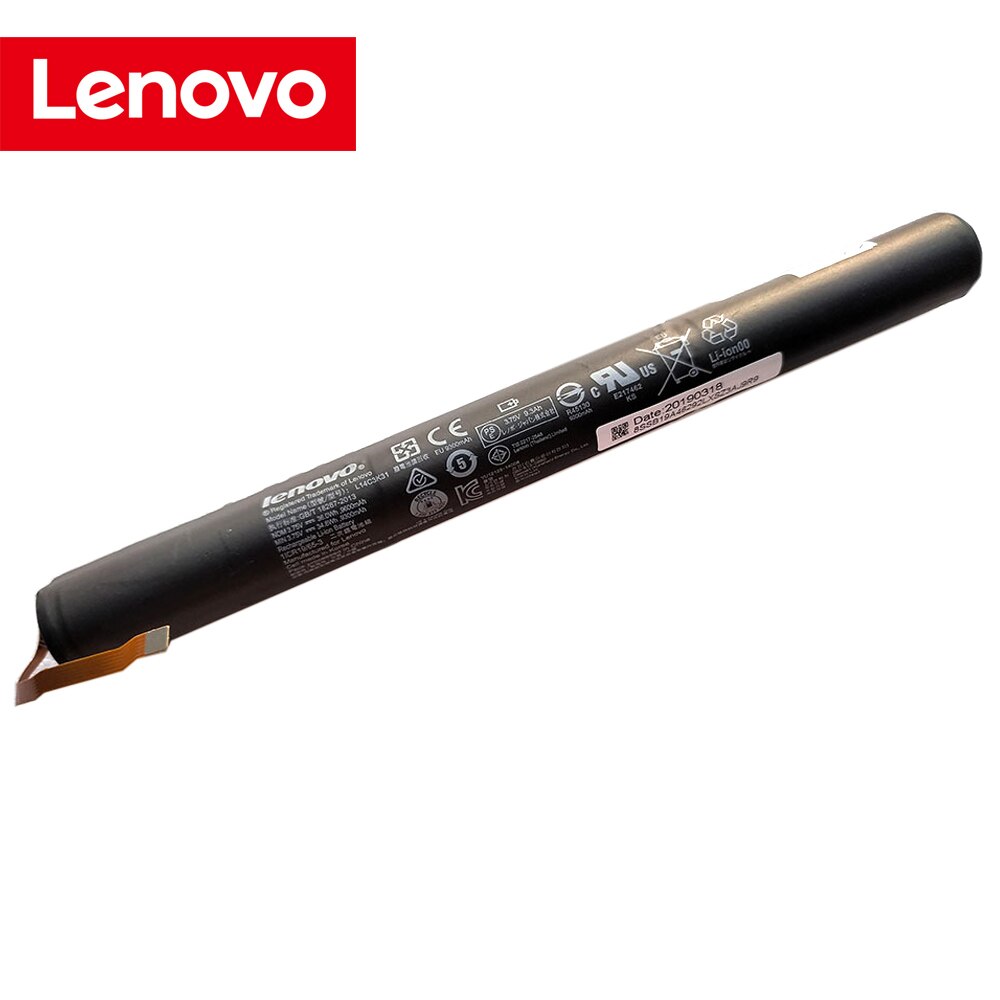 Original Lenovo Yoga Tablet 2 1050L 1050F 2-1050F 2-1051F 2-1050L 2-1050LC 2-1051L Yt2-1050 L14D3K31 L14C3K31 Battery