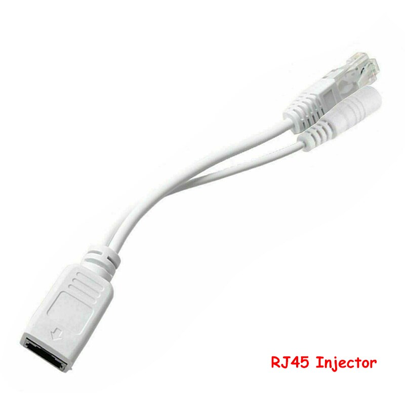 Kimpok Poe Kabel Passief Power Over Ethernet Adapter Kabel Poe Splitter Injector Voeding Module 12-48V voor Ip Camera