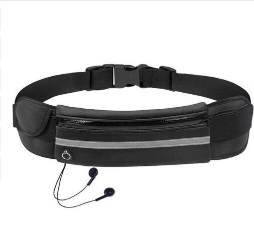 Waist bags Fanny Pack with Zipper Travelling Running Sports For iPhone 11 Pro max Samsung Huawei Case Phone Wristband Pocket: Different size