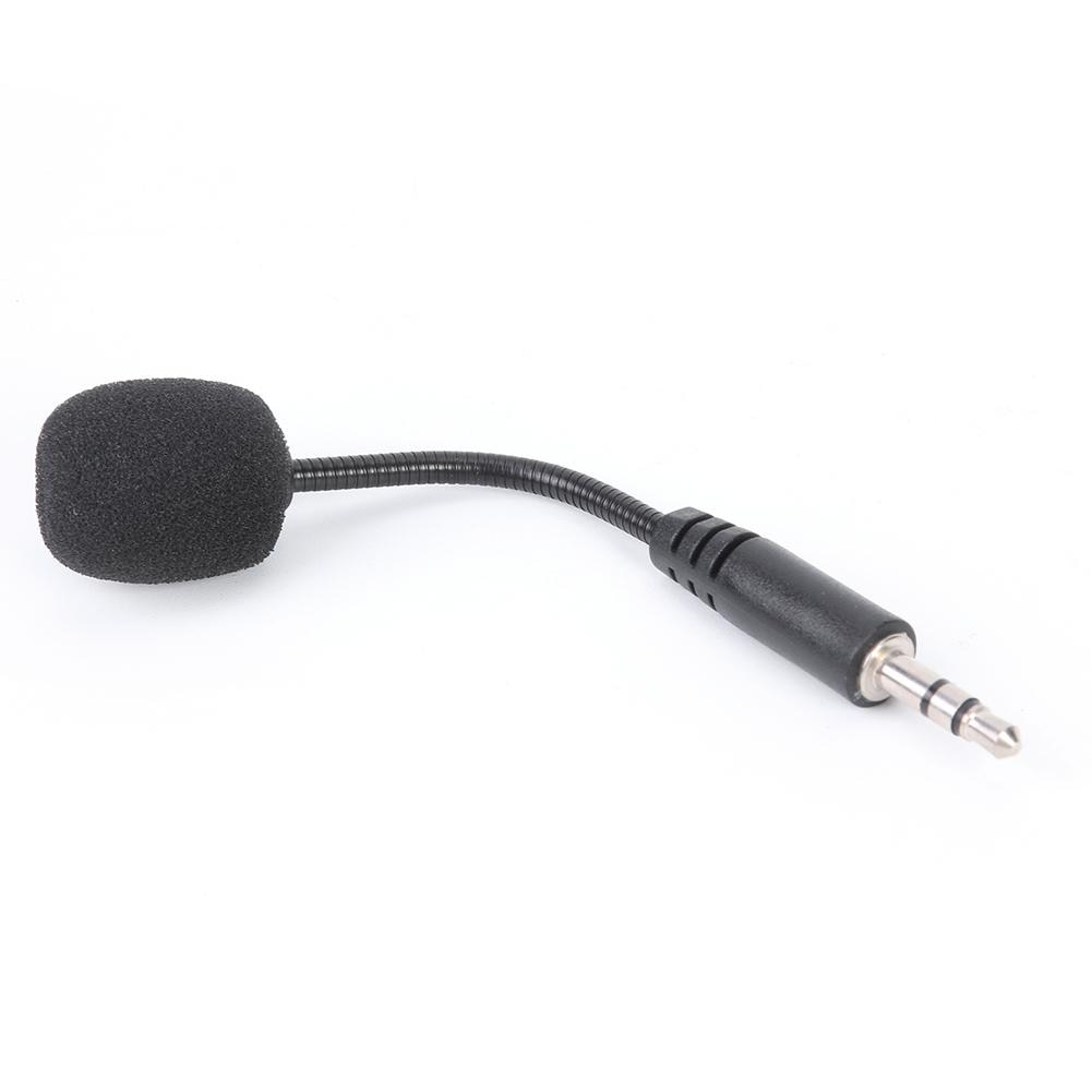 Mobile Phone Mini 3.5mm Interface Flexible Microphone Stereo Mic for PC Laptop Low Impedance Noise Resistance Feature