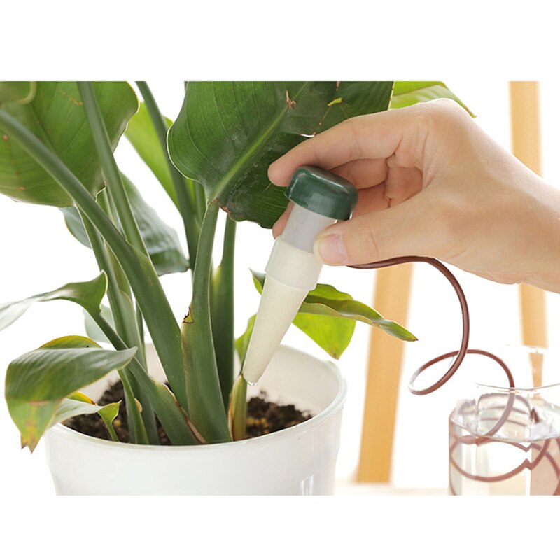 1 pieza de herramientas creativas de jardinería plantas de interior sistema automático de riego por goteo herramienta de riego automático