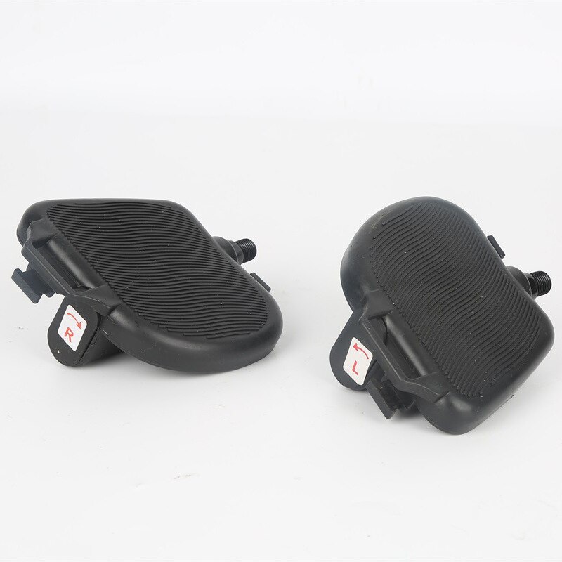 Pédale de vélo large avec sangles, 1 paire, pour exercice, papeterie, à domicile