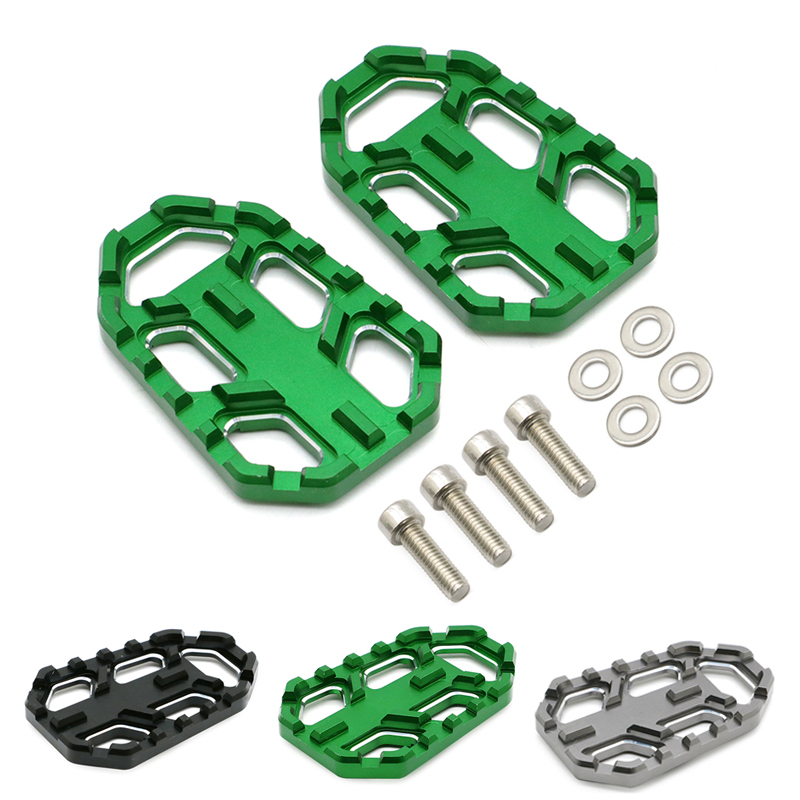 X-300 X-1000 Versys650 Motorcycle Billet Wide Foot Pegs Pedals Footrest For Kawasaki Versys 650 - / X300 X1000 Footpeg