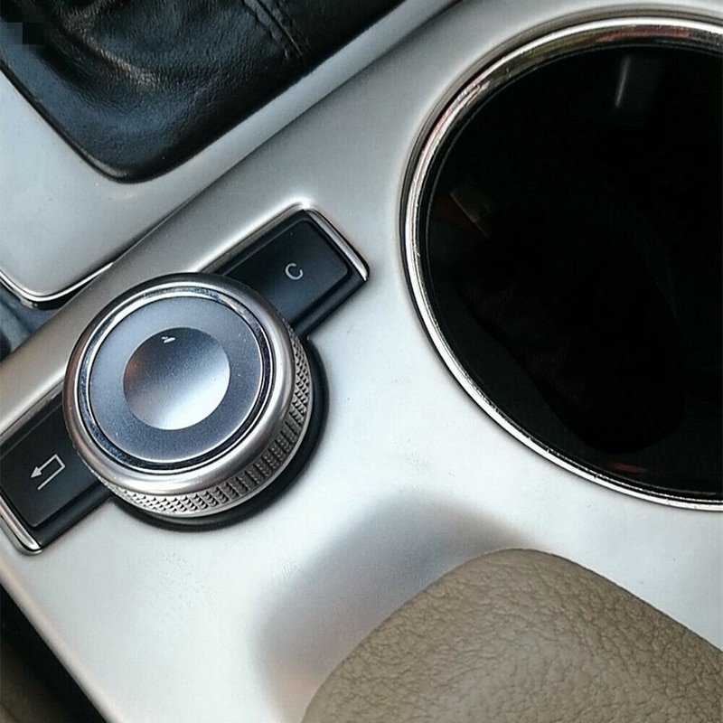 Auton hopea ruostumaton teräs konsoli vesimukin pidikkeen rungon kansi verhoilu mercedes benz glk  x204