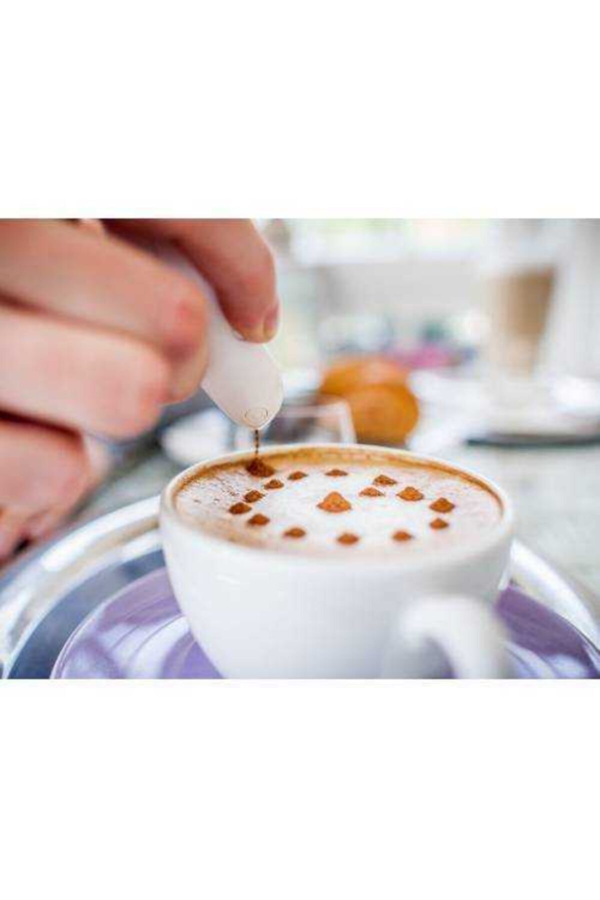 Coffee and Cake Decorating Pen Latte Art