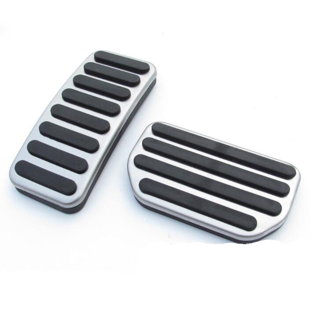 Embrague de coche freno acelerador Pedal reposapiés cubre pedales para SUZUKI VITARA estilo de coche: Blanco