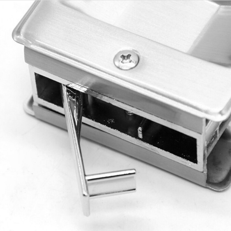 Pocket Door Privacy Lock Stainless Steel Sliding Door Lock Buckle Sliding Door Lock Access Door Door Lock