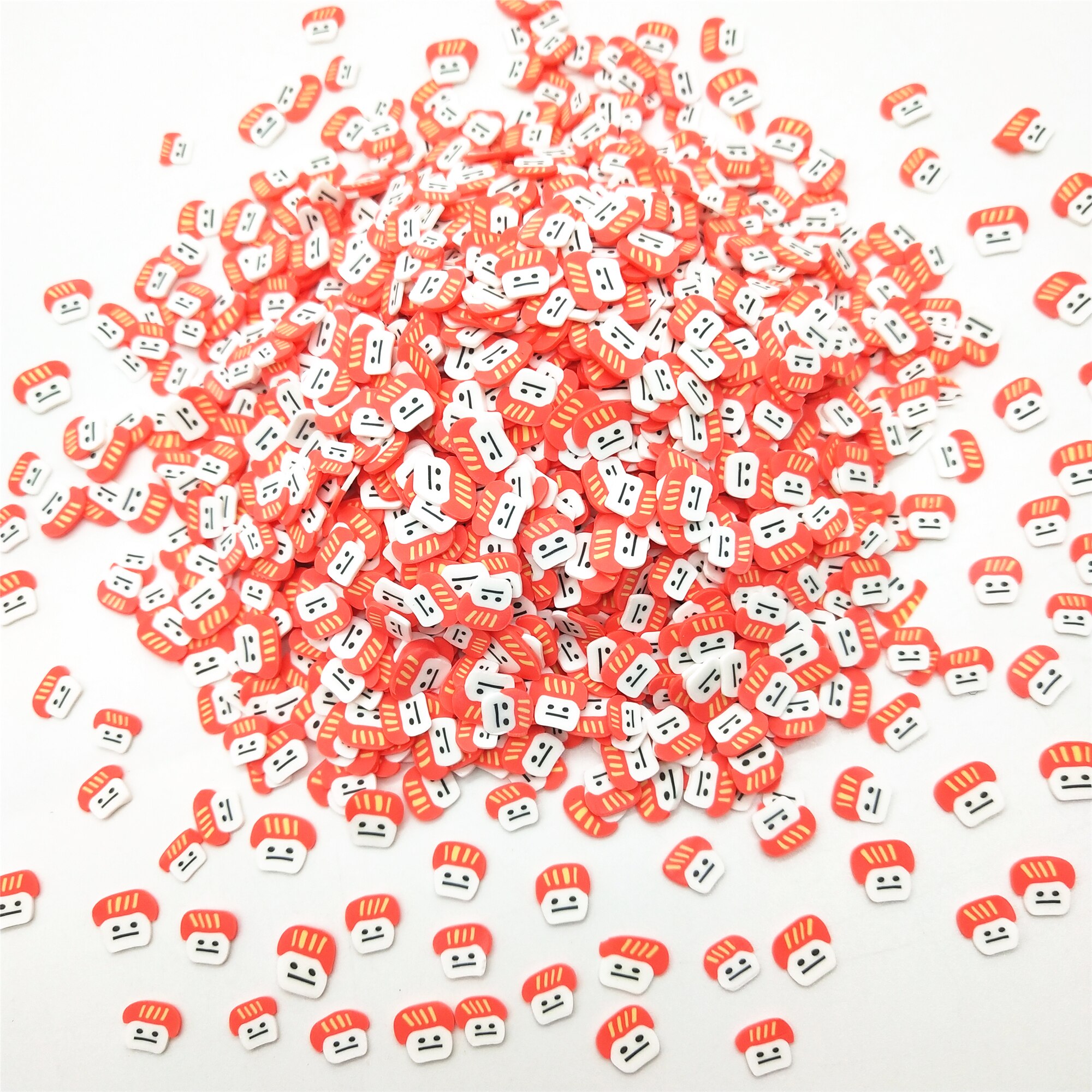 20 g/partia grzyb glina polimerowa dla majsterkowiczów 5mm plastikowe Klei błoto cząstki gliny