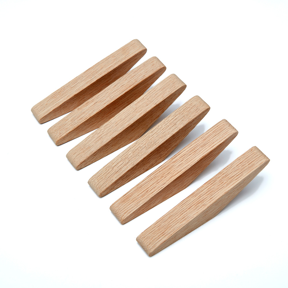 1/4 stuks natuurlijk hout kleerhanger wandmontage kapstok decor sleutelhouder hoed sjaal handtas opslag hanger badkamer rek haak