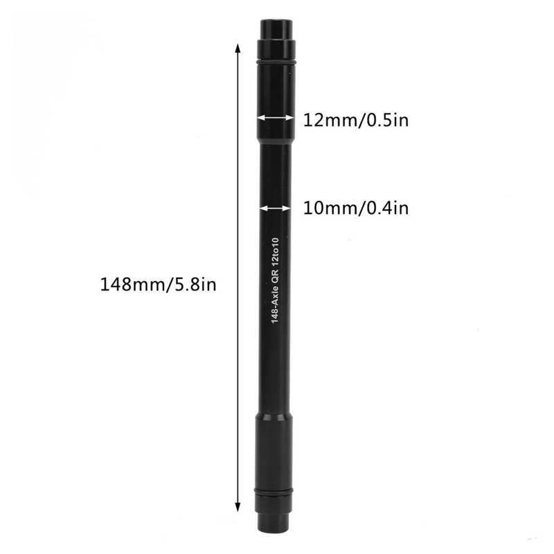 Fiets Achter Naven Buis As Mtb Racefiets Quick Release Steekas Spiesjes 12Mm Wielas Hub As 12X135 12X142 12x148: 148mm