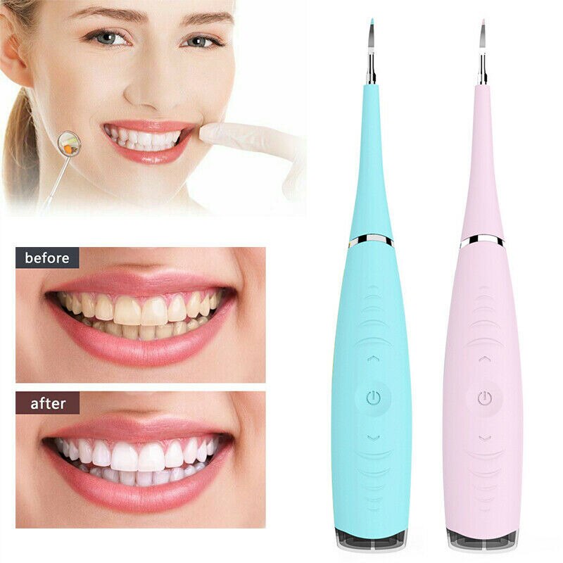 Electric Ultrasonic Sonic Dental Scaler Tooth Calculus Remover Cleaner Tooth Stains Tartar Tool Tartar Whiten Teeth Cleaner
