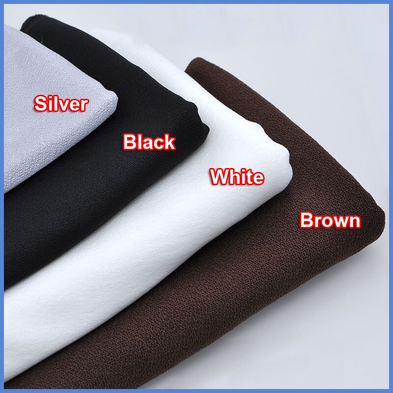 Speaker Grill Cloth Auido Stereo Dustcloth Filter Fabric Mesh Speaker Grille Mesh Cloth 1.6x0.5m #Black