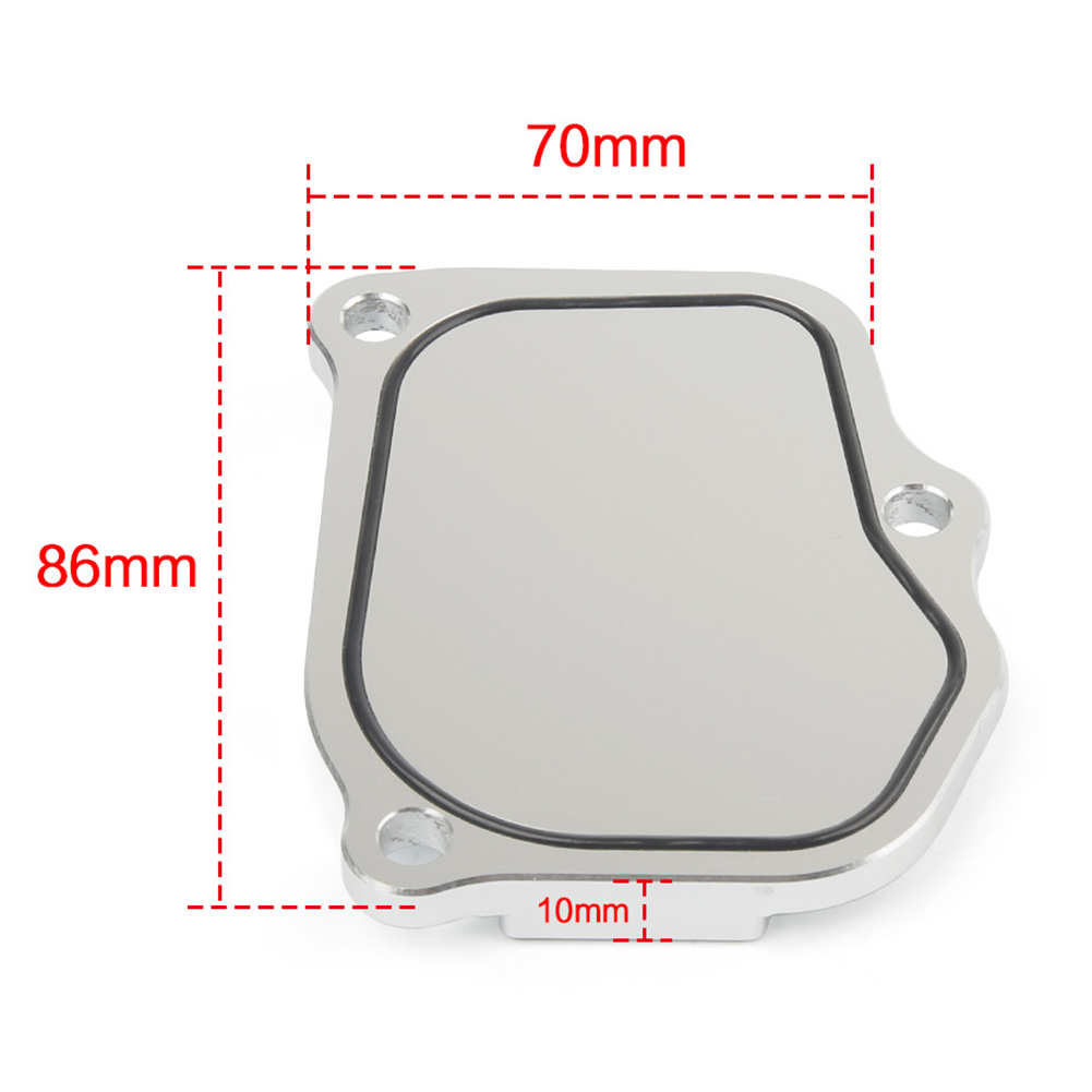 Billet Timing Chain Tensioner Cover Plate Aluminum Alloy Car Accessories J99