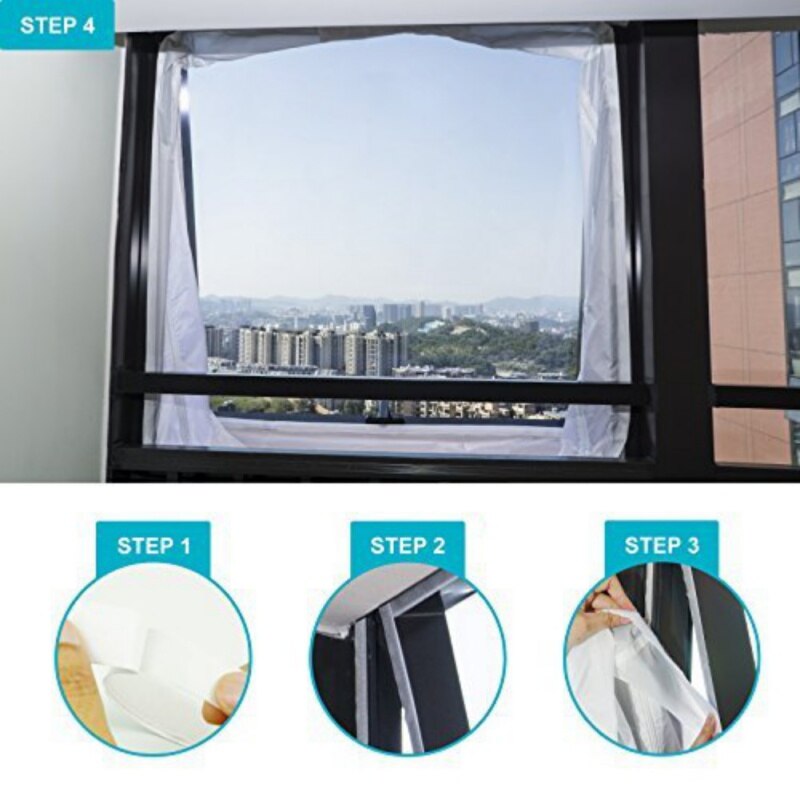 Window Seal For Portable Air Conditioner And Tumble Dryer Works With Every Mobile Air-Conditioning Unit