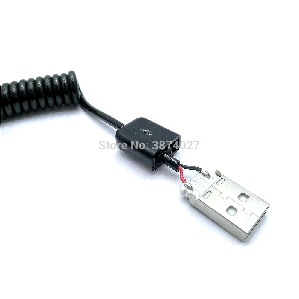 USB 3.1 USB-C Typ C Frühjahr Kabel 5 V 2A Schnellladung strecken Kabel 2