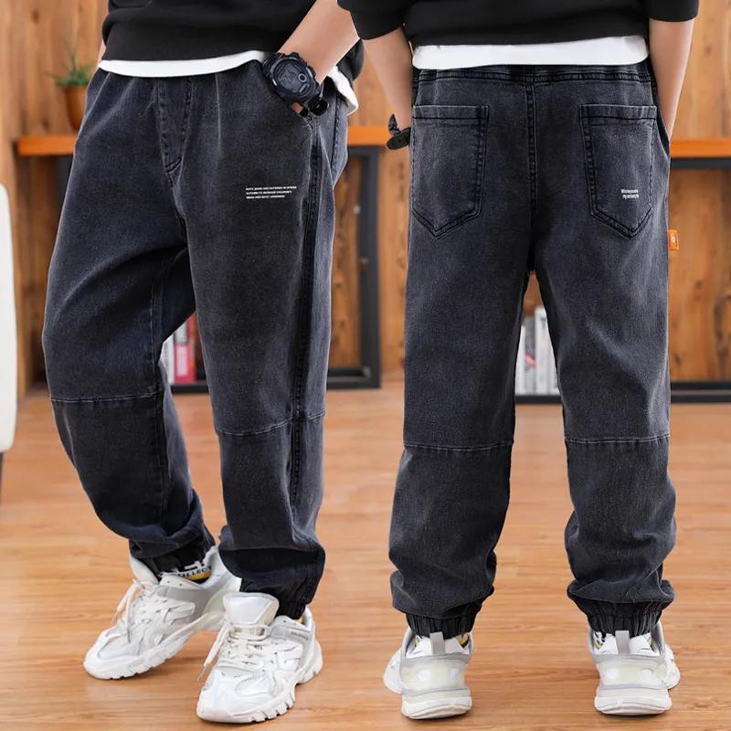Ragazzi Jeans bambini sport Casual pantaloni di velluto inverno velluto addensare pantaloni caldi abbigliamento per bambini per ragazzi 4 6 8 10 12 anni