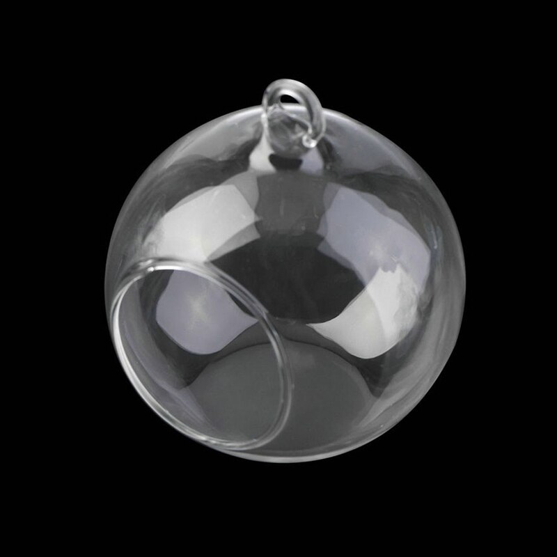 Nyhängande glaskulvas blomkruka terrariebehållare hemkontorsinredning hängande glasvas fif 66: M