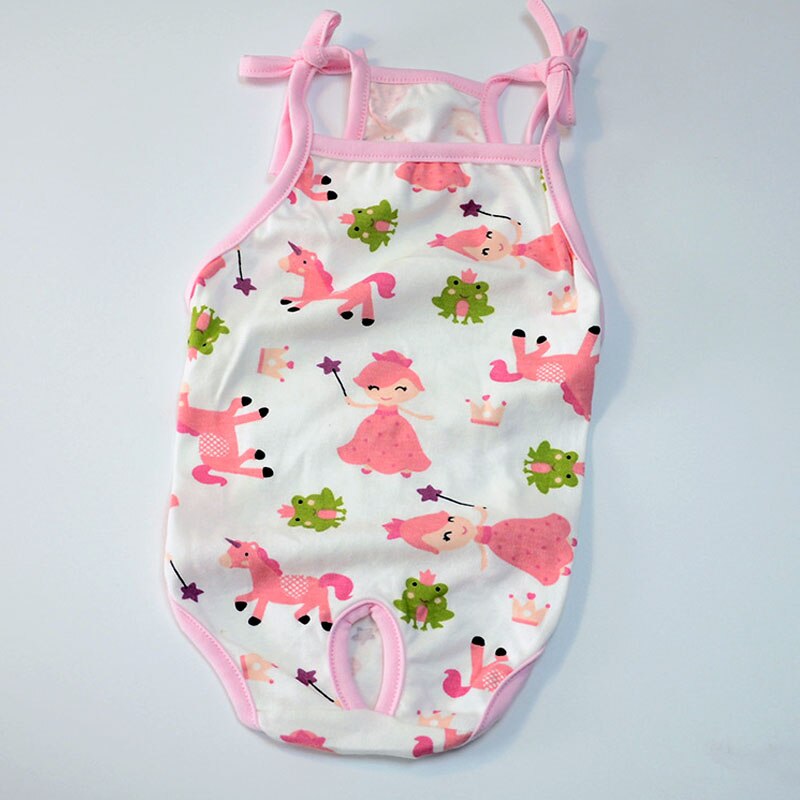 Refreshing Dog Physiological Pants Cute Sanitary Dog Shorts Pet Antibacterial Menstrual Pant Breathable Cozy Dog Pajamas