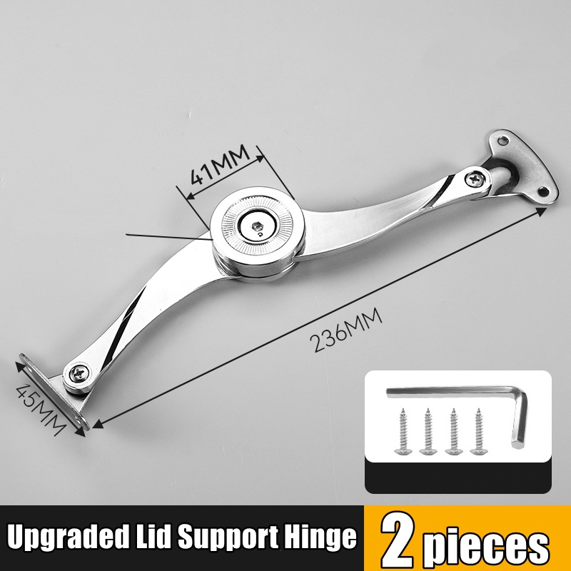 Randomly Stop Lid Support Hinge Kitchen/Room Cabinet Door Adjustable Polish Hinge Furniture Lift Up Flap Stay Support Hardware: Yellow
