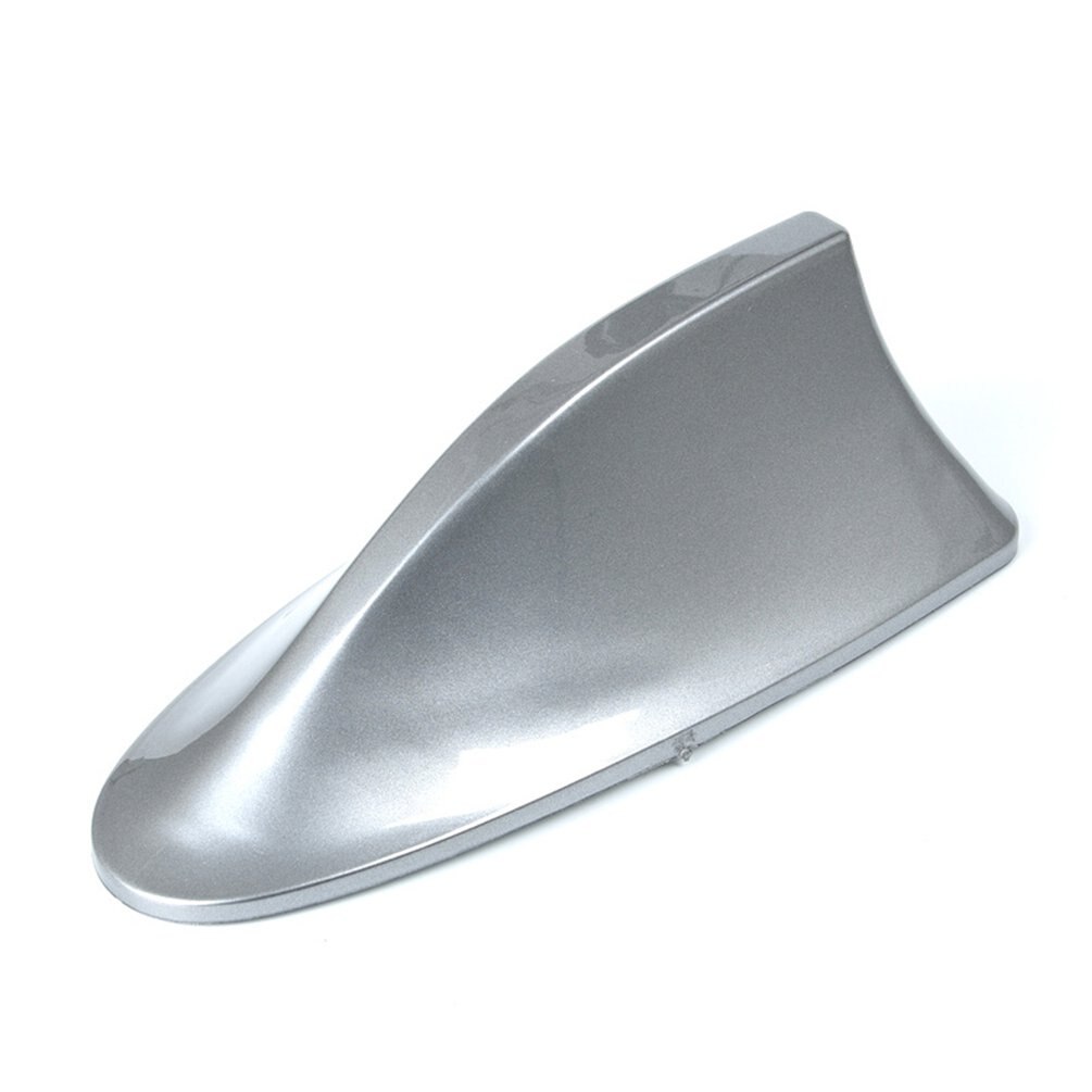 Universal- Auto Hai Antenne Auto Außen Dach Hai Flosse Antenne Signal Schutz Luft Wagen Styling: grau