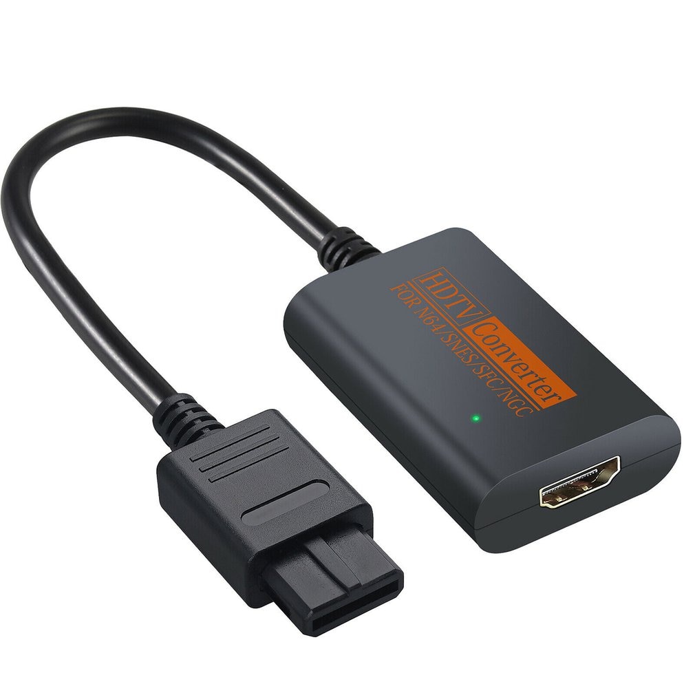 Adaptateur de convertisseur compatible NGC/SNES/N64 vers HDMI, pour nintendo 64, pour GameCube Plug And Play, câble numérique complet