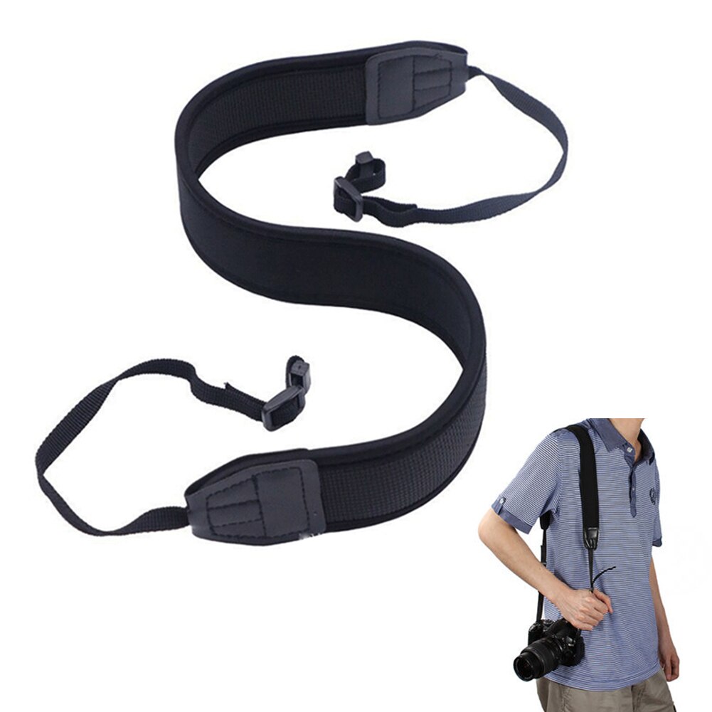 Universal Camera Strap High-elastic Adjustable Anti-slip Neck/Shoulder Thick For Digital SLR