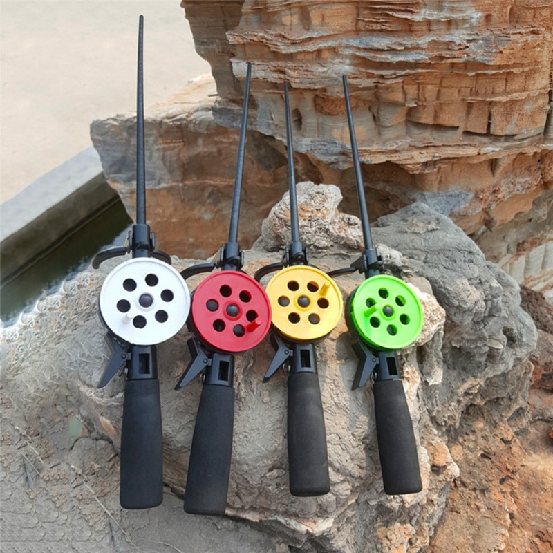 Ice Winter Fishing Rod With Reel Outdoor Tackle Pole Pesca Sport Fish Combination Conveniently Carrying Fishing Accessories