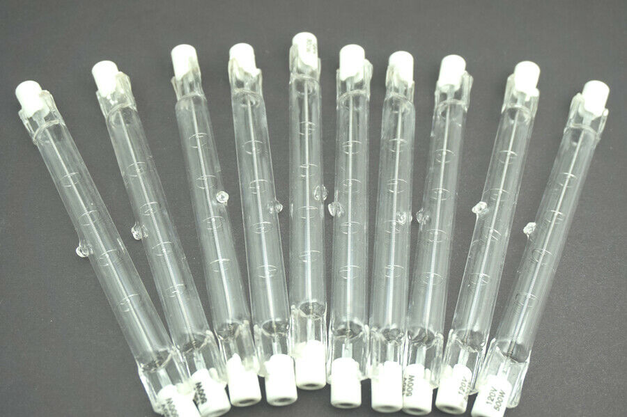 10 Halogeenlamp 110V 120V 500 W 500 Watt J Type T3 R7S J118 118Mm