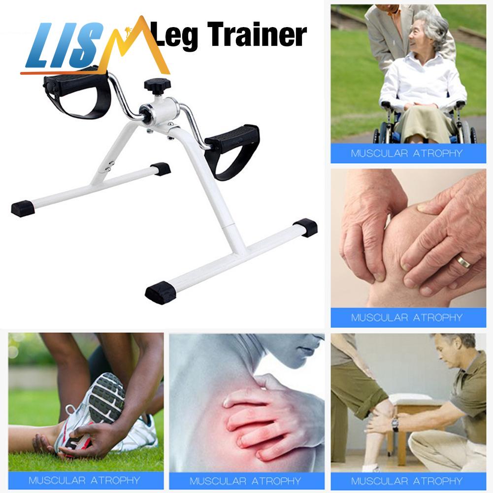 LISM Mini Pedal Stepper ÜSpund Maschine Faltbare drinnen Radfahren Fahrrad Schritt Hause Bein Trainer Fuß Trainer Büro Fitnessstudio Maschine