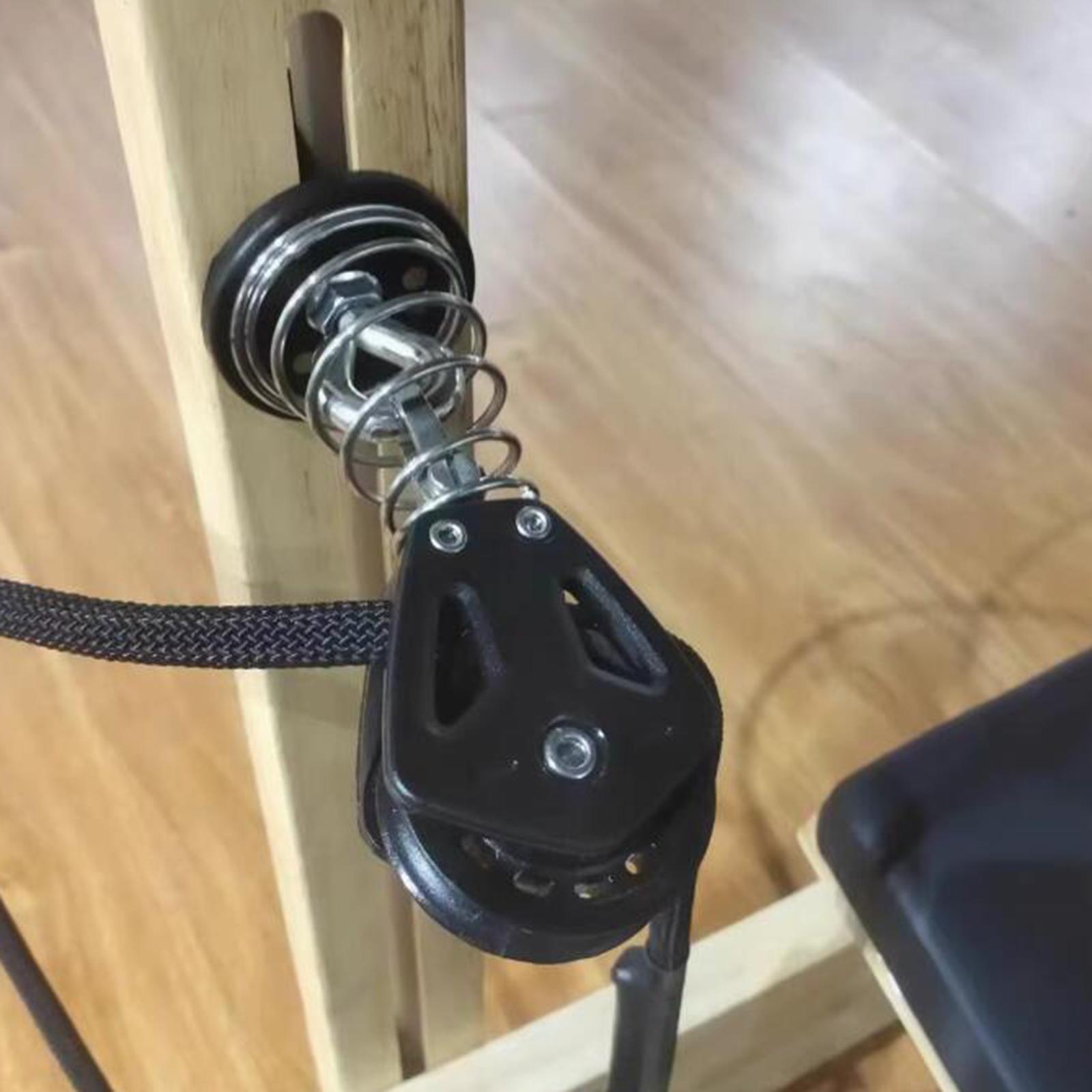Pilates Reformer Rope Pilates Reformer Spring Pulley Accessories Pilates Core Bed Equipment Hardware Belt Rope Fitting Home use