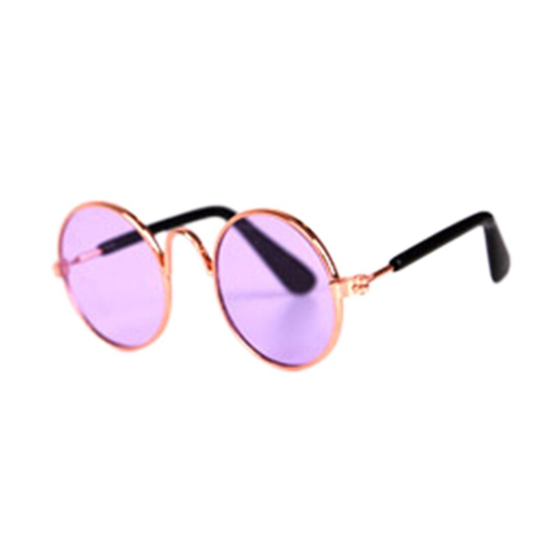 Belles lunettes chat produits pour animaux de compagnie lunettes de soleil pour petit chien chat animaux Photos accessoires accessoires produits pour animaux de compagnie les plus vendus: purple