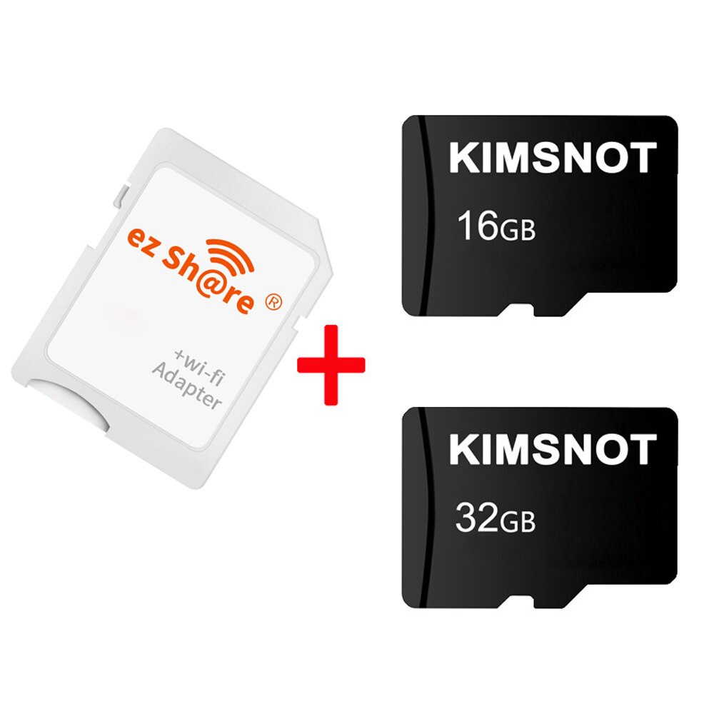 Kaart Voor Smartphone/Tv Ezshare 8Gb 16Gb Draadloze Wifi Sd Card Tf Microsd Kaart Naar Sd-kaart adapter Ondersteuning 8Gb 16Gb 32Gb Micro Sd