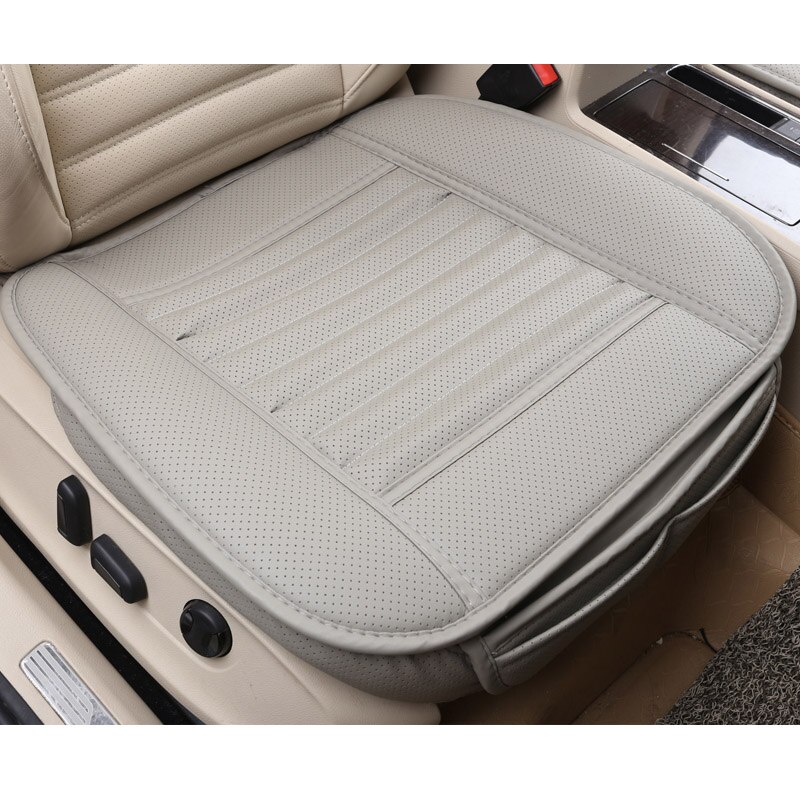 Auto Seat Cover Makkelijk Installeren Auto Zitkussens, non-Rollding Up Pads Enkele Niet Glijbaan Niet Beweegt Bamboe-Bon Covers E1 X25