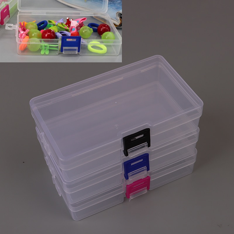 Practical Component Screw Jewelry Storage Box Transparent Toolbox Plastic Container Box for Tools Case Screw Sewing PP Boxes
