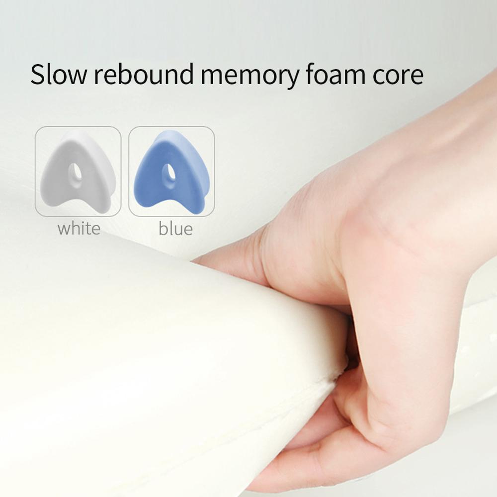 Almohada de espuma viscoelástica para dormir entre las piernas, cojín para dormir, apoyo para aliviar la espalda, cadera cintura para mujeres embarazadas, almohadas para las piernas