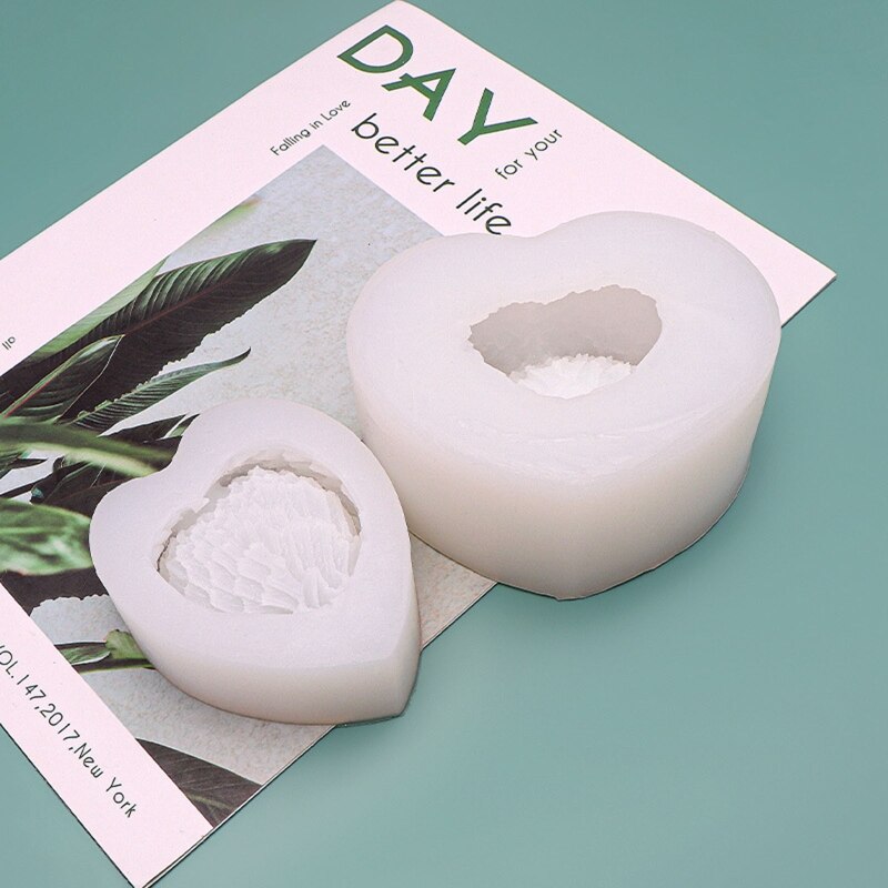 Trinket Dish Epoxy Molds Angel Wing Trinket Shaped Silicone Mold Polymer Clay