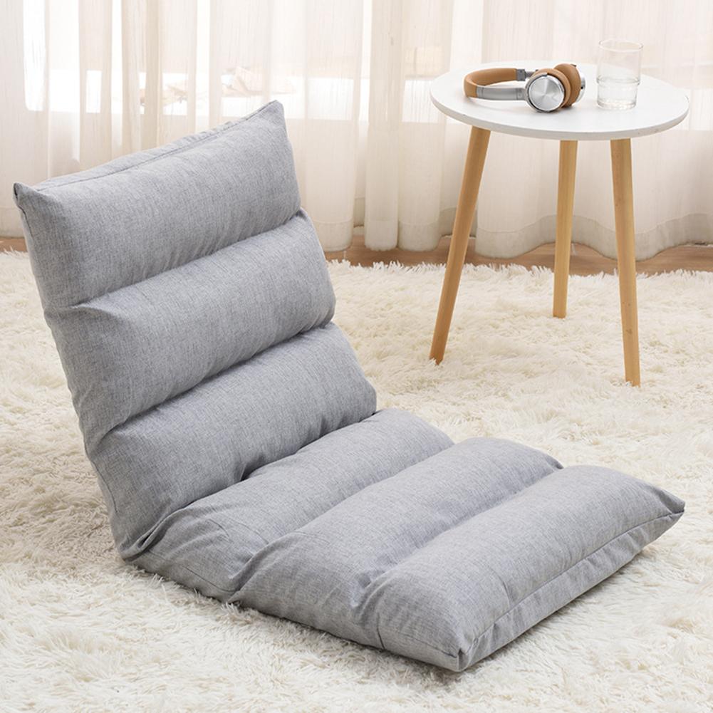 Japanischen Boden Stuhl Falten Einstellbare Faul Sofa Stuhl Boden Spielen Sofa Stuhl gepolstert Liege Weiche Liege mit Zurück Unterstützung