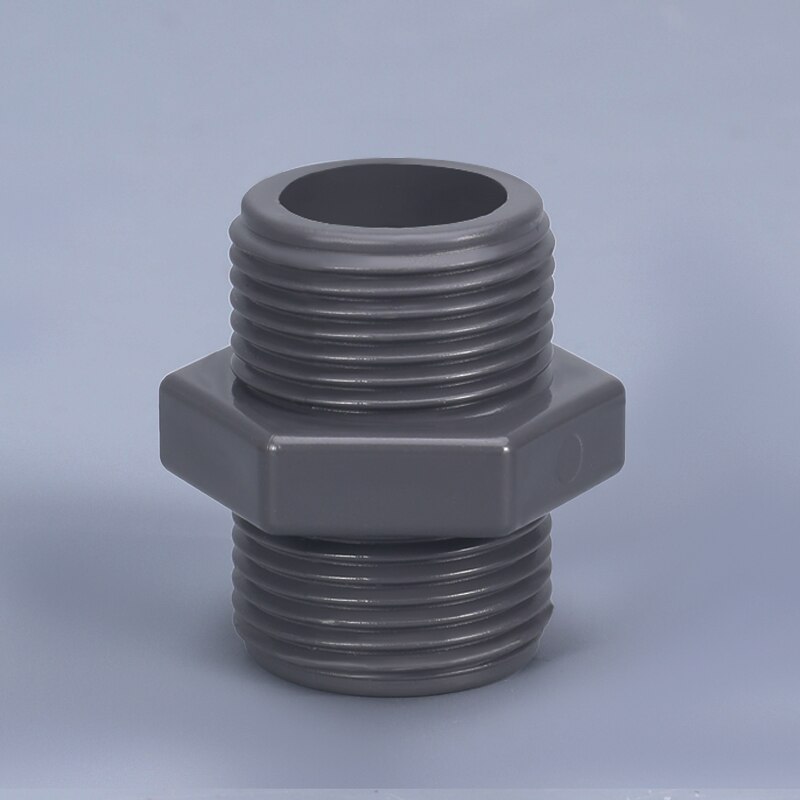 1PCS of PVC Water pipe fittings Nipple Connector for Connecting Water Pipe Thicken Garden Hose Connector