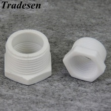 1Pcs Plastic Threaded Connectors 3/8“ 1/4“ 1/8“1/2" 3/4" 1''Straight Male/Female Screw Joint Pipe Fittings Irrigation Supplies