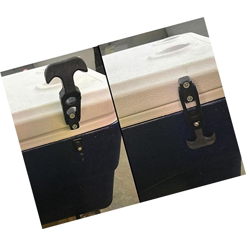 4 stk t-håndtag gummi fleksible træklåse passer til værktøjskasse / køler / golfvogn / landbrugsmaskiner t-værktøjskasselås