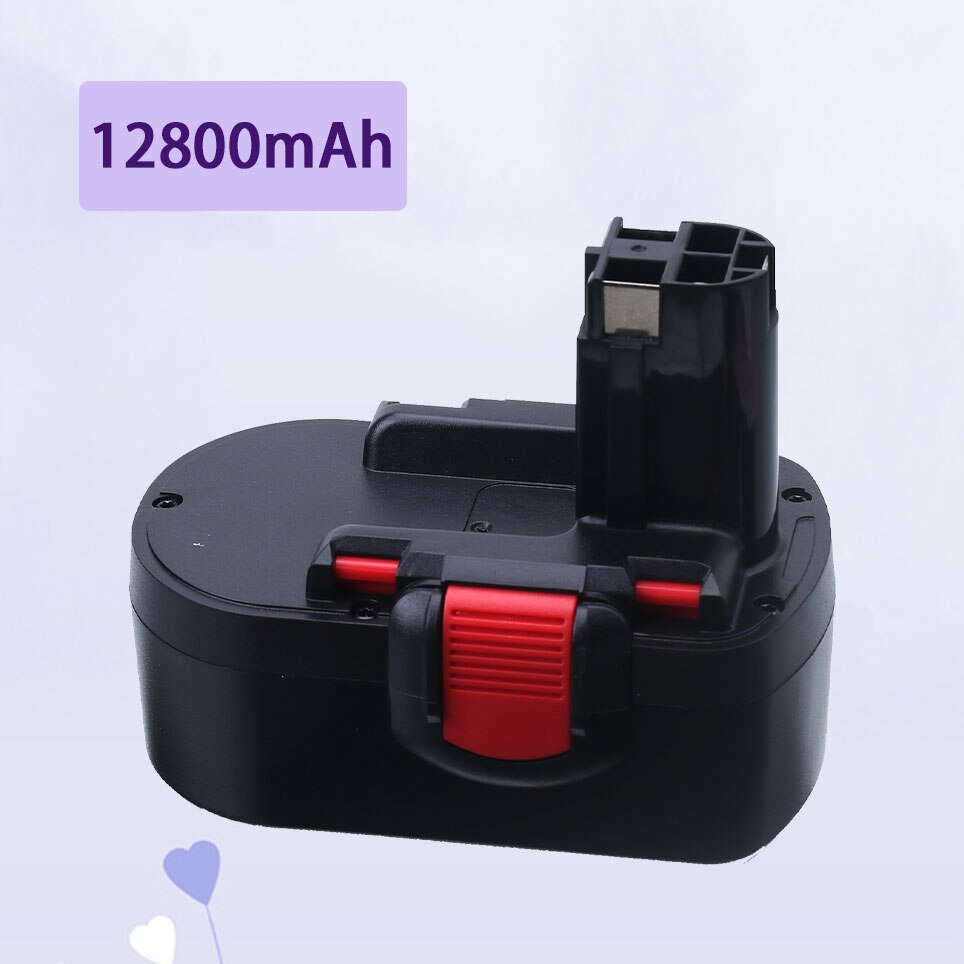 For Bosch 18V 12800mAh BAT025 Rechargeable Battery Ni-CD Power Tool Bateria For Drill GSB 18 VE-2, PSR 18VE, BAT026