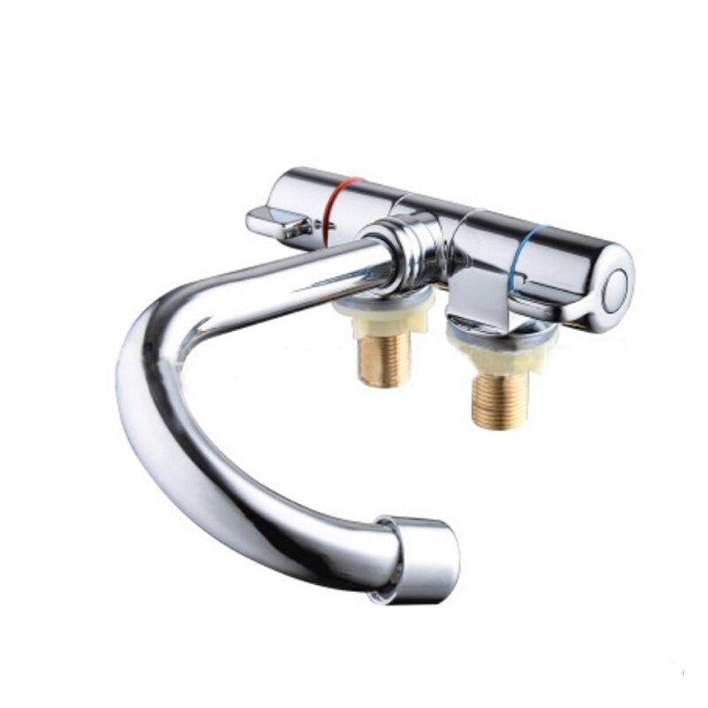 RV Accessories RV Folding 360 Rotation for Bathroom Deck Caravan Boat Mounted Faucet Kitchen Cold & Water Tap Universal 004