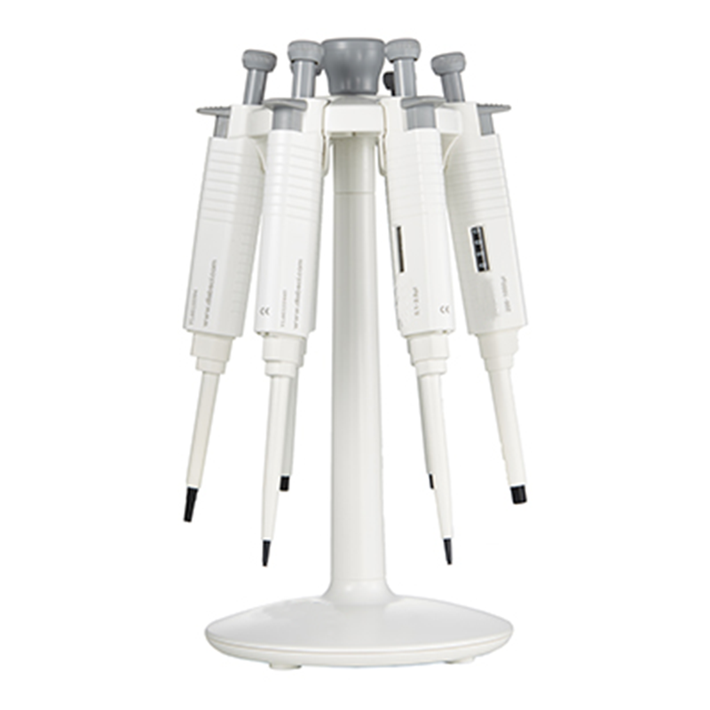 IKEME – support de pipettes de laboratoire, support rond et rotatif pour placer 6 pipettes réglables