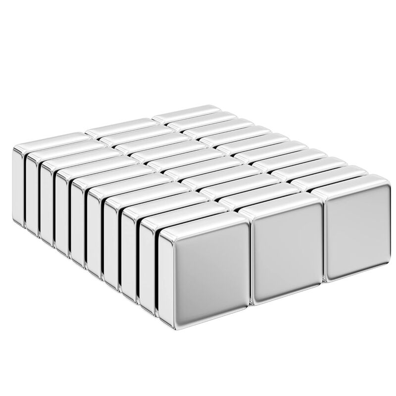 10x10x2mm rechthoekige magneet voor koelkasten, knutselartikelen, whiteboards, doe-het-zelfprojecten, kantoormagneten, rechthoekige magneten.