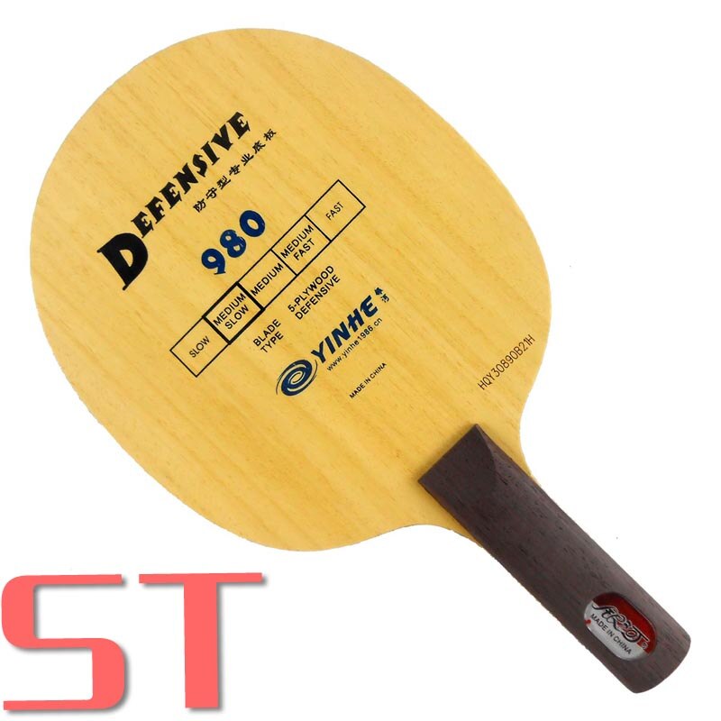 Yinhe 980 Tenis de Mesa defensivo (Ping Pong) Blade: ST  long handle