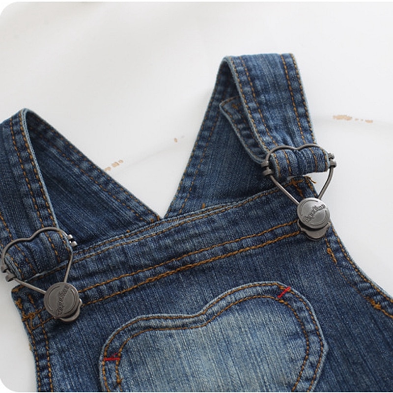 Chumhey sundress babypiger seler nederdele sommer overalls børnestropper denim smækkjole småbørnsshorts tøj bebe tøj