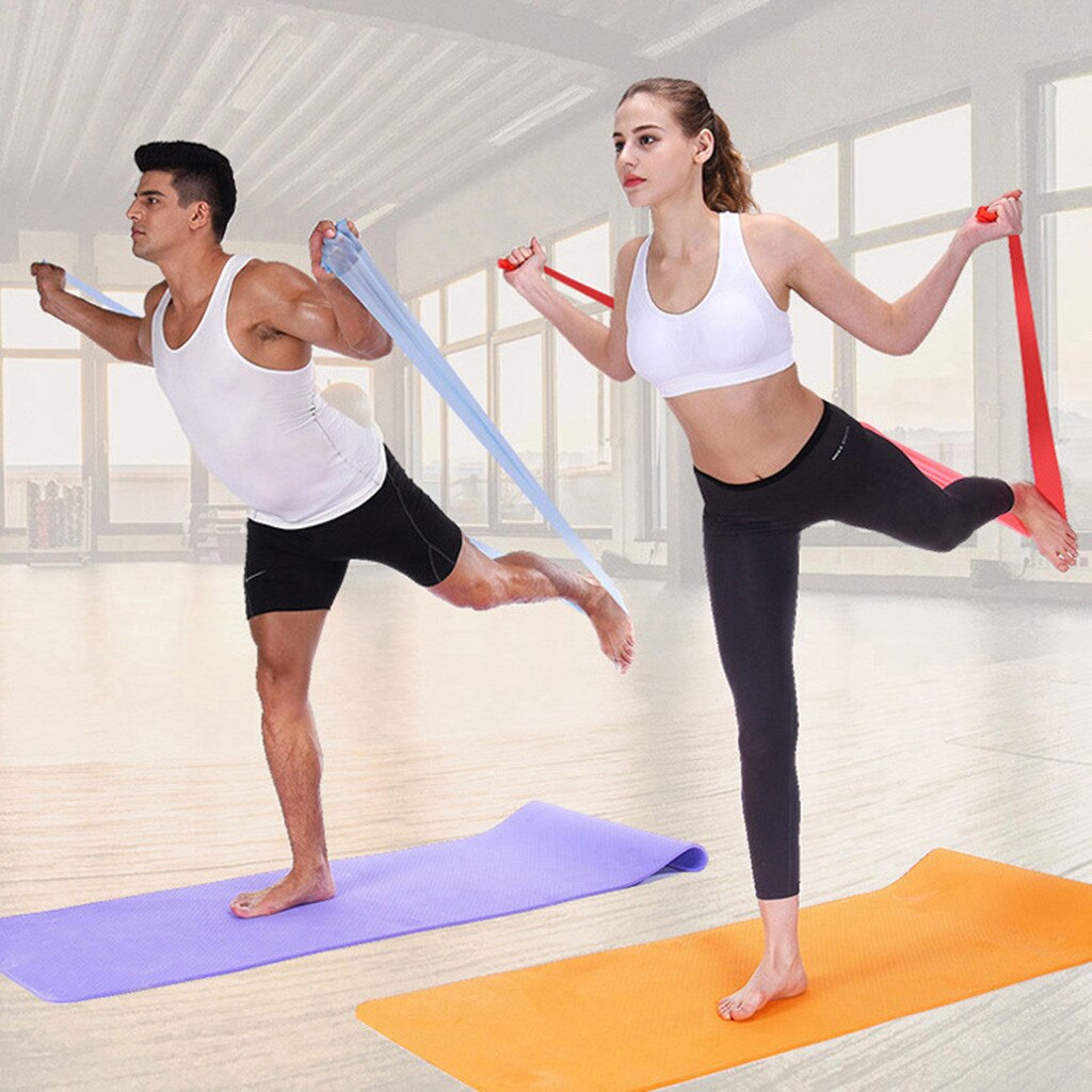 Yoga Fitness Spanning Band Training Resistance Bands Rubber Fitness Band Voor Gym Yoga Weerstand Elastiekjes Ejercicio En Casa
